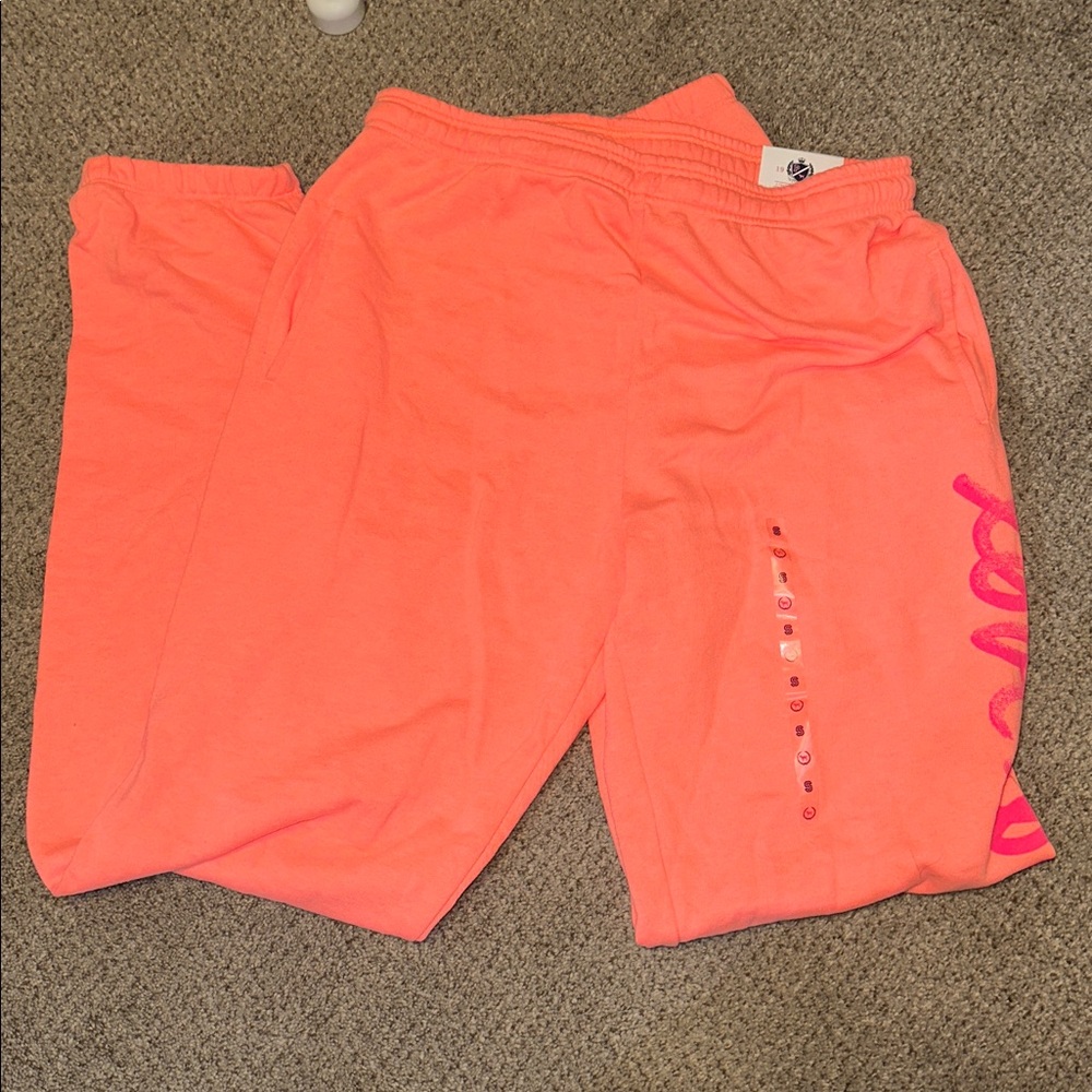 Victoria's Secret Pink Coral Sweatpants